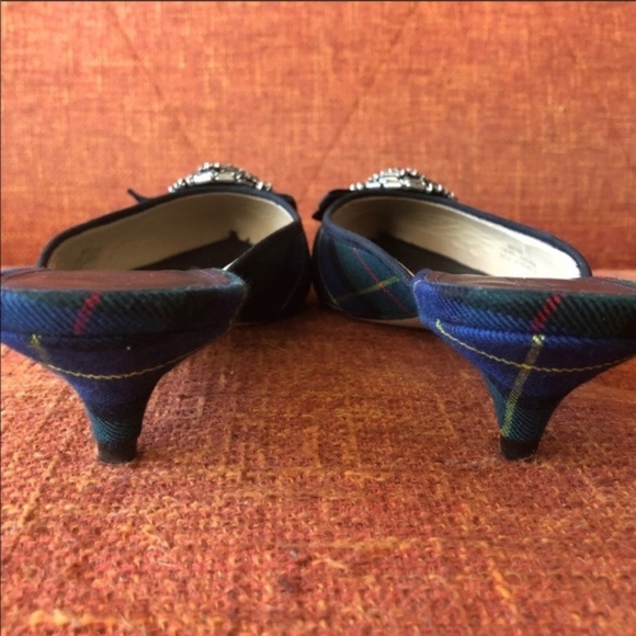 J.Crew tartan kitten heels - Picture 6 of 8